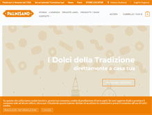 Tablet Screenshot of dolcipalmisano.it